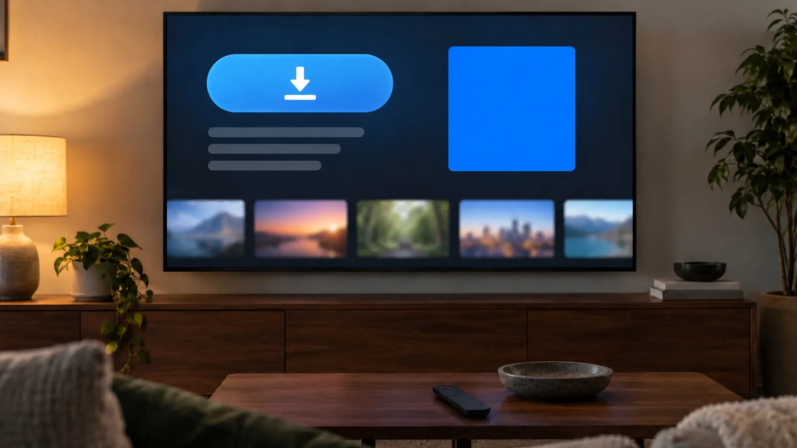 Installer une application sur TV Sony Bravia : fiche d’une application sur le Google Play Store de la télé avec le bouton Installer