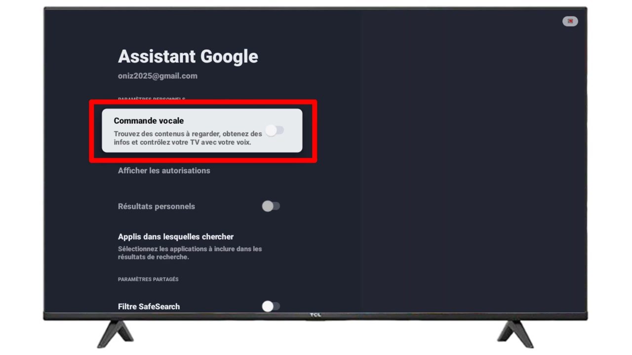 Désactivez Google Assistant