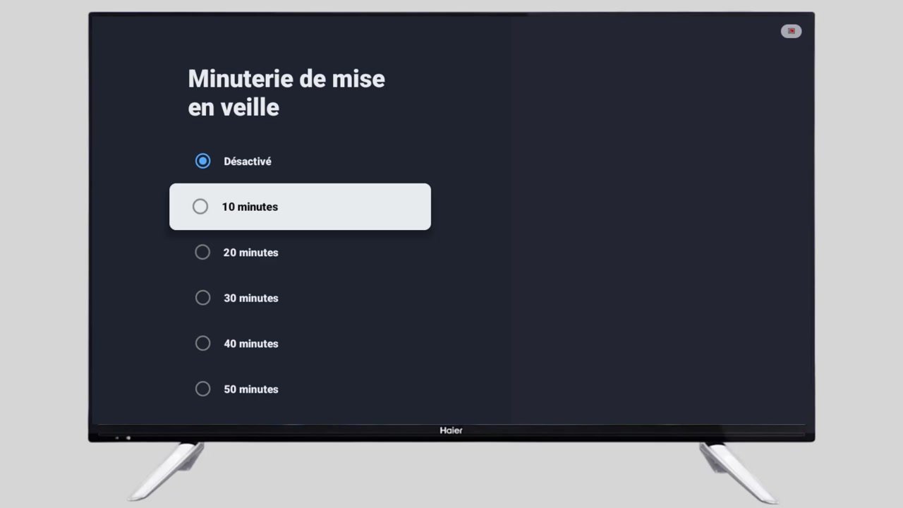 Il suffit ensuite de désactiver le timer.